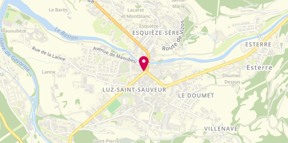 Plan de Mlle FLOR, 4 Av. De Saint-Sauveur, 65120 Luz-Saint-Sauveur
