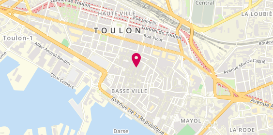 Plan de Maison T.H, 19 Rue Charles Poncy, 83000 Toulon