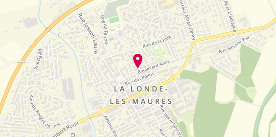 Plan de Pâtisserie Londaise, Boulevard Azan, 83250 La Londe-les-Maures