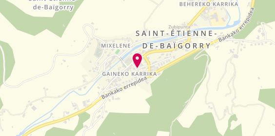 Plan de Comptoir du Praliné, Bourg, 64430 Saint-Étienne-de-Baïgorry