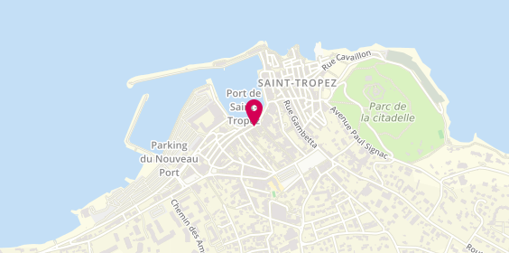 Plan de La Pause Douceur, 11 Rue Général Allard, 83990 Saint-Tropez
