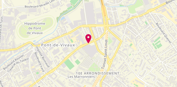 Plan de Leonidas, Centre Commercial - Auchan St Loup
57 Boulevard Romain Rolland, 13010 Marseille