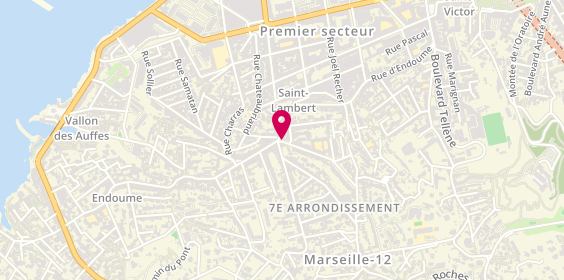 Plan de Chocolaterie Signouret, 201 Rue d'Endoume, 13007 Marseille