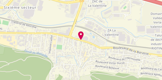 Plan de Escartefigues, 105 Boulevard de la Barasse, 13011 Marseille