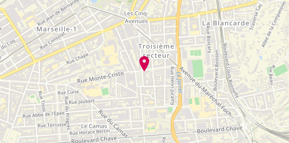 Plan de Torrefaction Bel Ami Confiserie Hub, 4 Rue des Orgues, 13004 Marseille