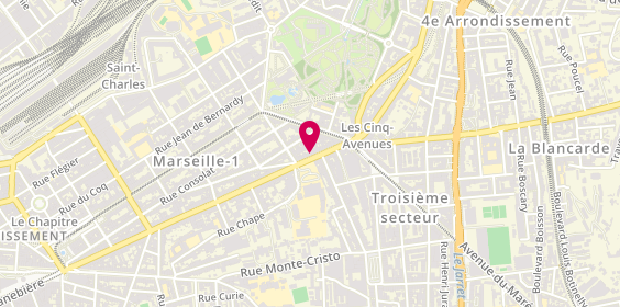 Plan de Comptoir Marlau, 209 Boulevard de la Libération, 13004 Marseille