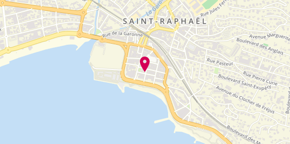 Plan de La Chocolaterie du Rocher de Roquebrune, 70 Rue Charles Gounod, 83700 Saint-Raphaël