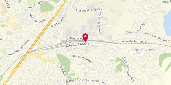 Plan de Maison Gaborit, 5 Bis Rue Luis Mariano, 64200 Biarritz