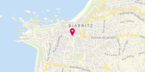Plan de Thierry Bamas - Biarritz, 10 place Georges Clemenceau, 64200 Biarritz