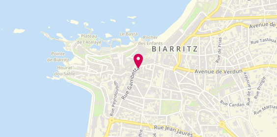 Plan de Cadeaux Gourmandises Garrigue, 7 Rue Gambetta, 64200 Biarritz