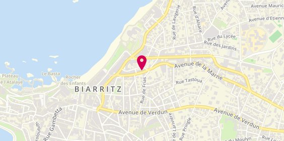 Plan de Chocolaterie Nous, 13 avenue de la Marne, 64200 Biarritz