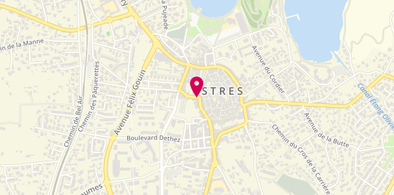 Plan de Les Chocolats Yves Thuries ISTRES | Les chocos de Marceau, 31 Boulevard de la République, 13800 Istres