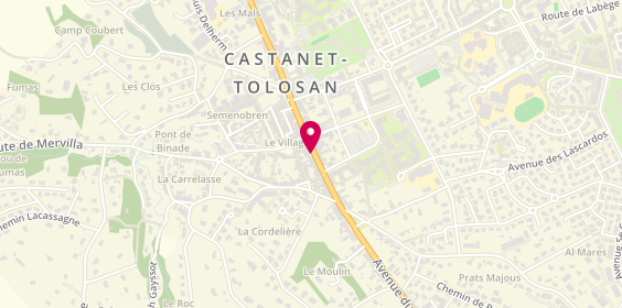 Plan de Maison Pillon, 14 avenue du Lauragais, 31320 Castanet-Tolosan