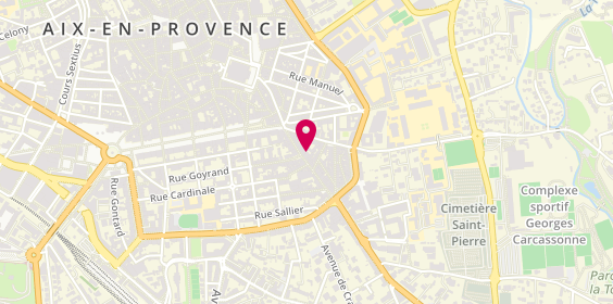 Plan de Calisson LEONARD PARLI, 21 Rue d'Italie, 13100 Aix-en-Provence