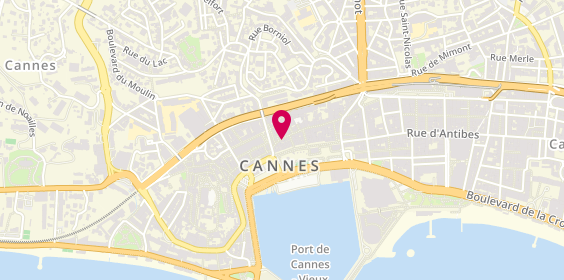 Plan de Delices Lamarque, 43 Rue Meynadier, 06400 Cannes