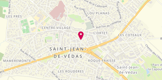 Plan de Chocolaterie Védasienne, 1 Bis Rue de l'Ortet, 34430 Saint-Jean-de-Védas