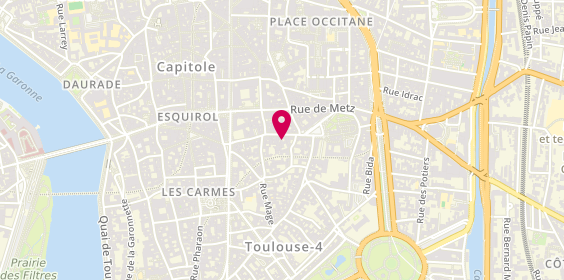 Plan de Pâtisserie Conté, 37 Rue Croix Baragnon, 31000 Toulouse