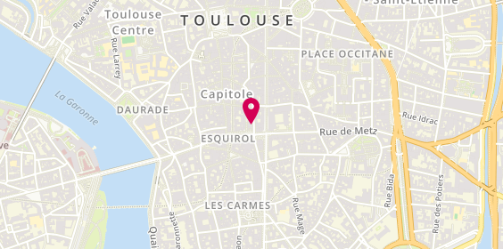 Plan de La Bonbonnière, 41 Rue des Tourneurs, 31000 Toulouse