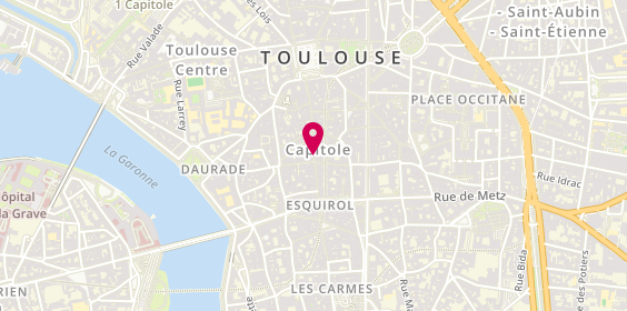 Plan de Glup'S, 4 Rue Saint-Rome, 31000 Toulouse