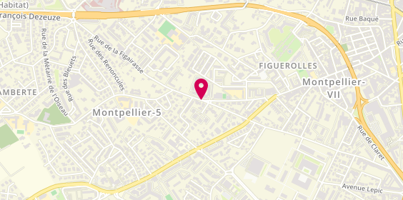 Plan de Clapas de Ch'Oc, 50 Rue Figairasse, 34070 Montpellier