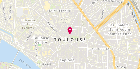 Plan de Le Comptoir de Mathilde de Toulouse, 5 Rue Lafayette, 31000 Toulouse