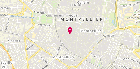 Plan de Le Diamant Noir, 25 Rue Saint-Guilhem, 34000 Montpellier