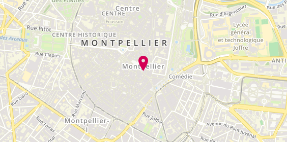 Plan de Godiva, 15 Rue de la Loge, 34000 Montpellier