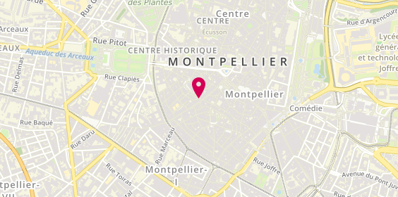 Plan de Le Comptoir de Mathilde, 28 Rue Saint-Guilhem, 34000 Montpellier