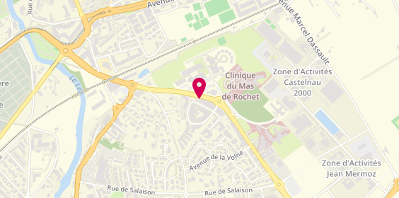 Plan de Cenatiempo, 510 avenue Georges Frêche, 34170 Castelnau-le-Lez