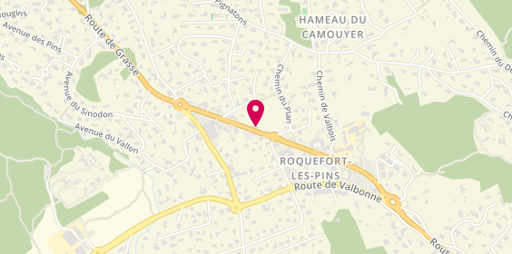 Plan de Jeff de Bruges, 79 Place du Marché, 06330 Roquefort-les-Pins