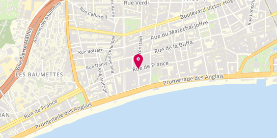 Plan de De Neuville, 79 Bis Rue de France, 06000 Nice