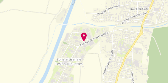 Plan de François Doucet Confiseur en Provence, Zone Artisanale, 04700 Oraison