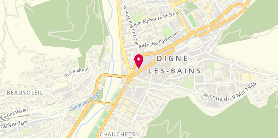 Plan de Leonidas, 7 Boulevard Gassendi, 04000 Digne-les-Bains