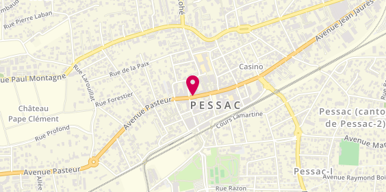 Plan de Leonidas, 36 avenue Pasteur, 33600 Pessac