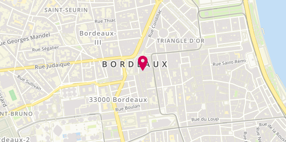Plan de Maison Pariès, 101 Rue de la Prte Dijeaux, 33000 Bordeaux