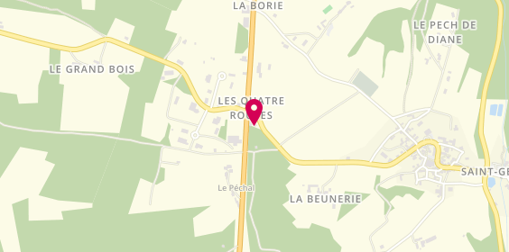 Plan de Flor And Flor, Lieu-Dit 4 Routes, 24590 Saint-Geniès