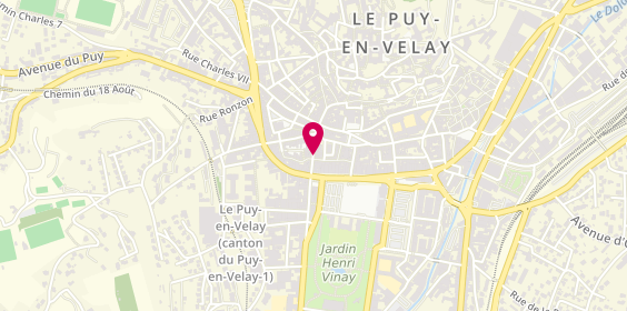 Plan de Patisserie Sabot, 21 Rue Saint Gilles, 43000 Le Puy-en-Velay