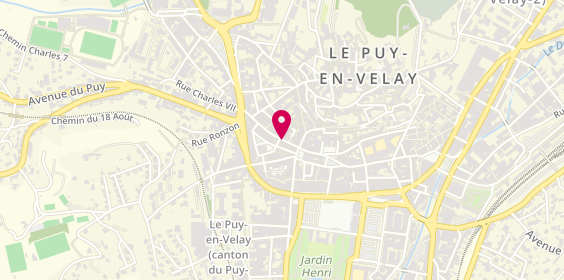 Plan de La Cabosse, 25 Rue Pannessac, 43000 Le Puy-en-Velay