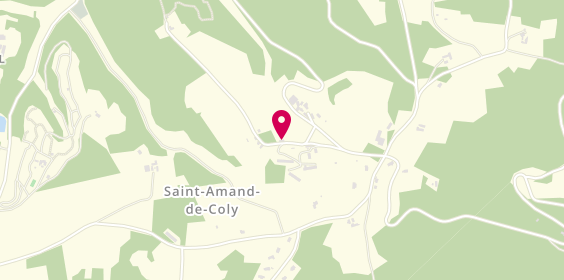 Plan de Les Choconoiseries, Lieu-Dit Peuch, 24290 Saint-Amand-de-Coly