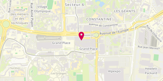 Plan de Jeff de Bruges, 38 Bis Grand Place, 38100 Grenoble