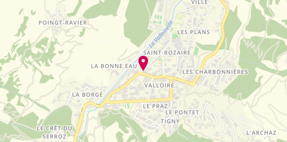 Plan de Le Fournil des Bergers, Immeuble le Caribou, 73450 Valloire