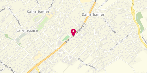 Plan de INSTINCT, 1488 Route de Chambéry, 38330 Saint-Ismier