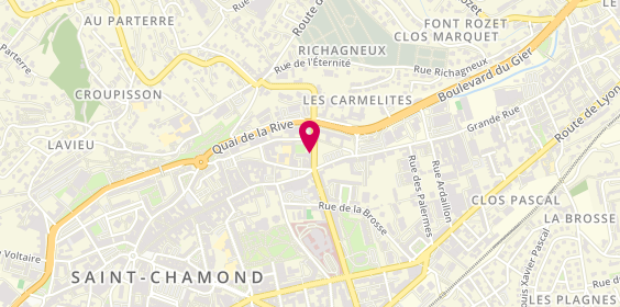Plan de David bory, 9 Rue de la Charité, 42400 Saint-Chamond
