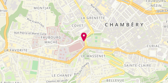 Plan de SLR Giroud, 4 Place Saint Pierre de Maché, 73000 Chambéry