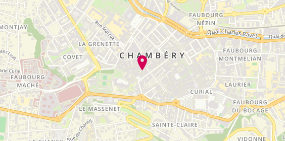 Plan de Le Père Bochard, 35 Rue Basse du Château, 73000 Chambéry