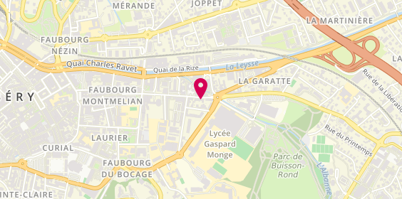 Plan de Aux Délices du Faubourg, 560 Faubourg Montmélian, 73000 Chambéry