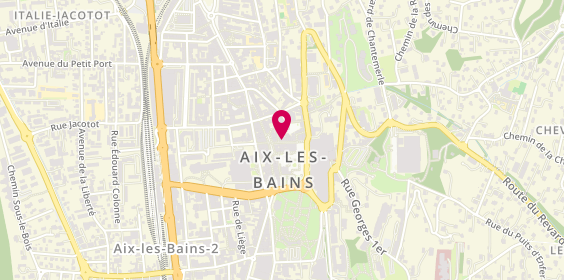 Plan de La Bonbonnière, 12 Rue des Bains, 73100 Aix-les-Bains