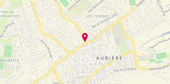 Plan de Le Pain des Champs Voisins, 19 Rue Champvoisin, 63170 Aubière