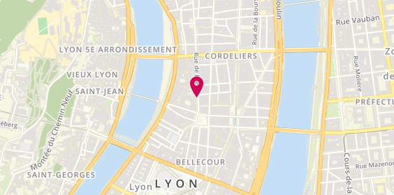 Plan de Le Comptoir de Mathilde, 54 Rue de Brest, 69002 Lyon