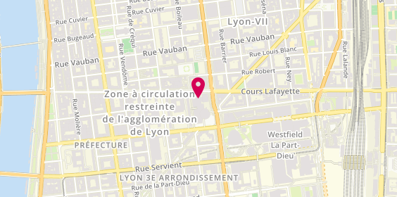 Plan de Chocolaterie Sève - Les Halles de Lyon Paul Bocuse, 102 Cr Lafayette F, 69003 Lyon